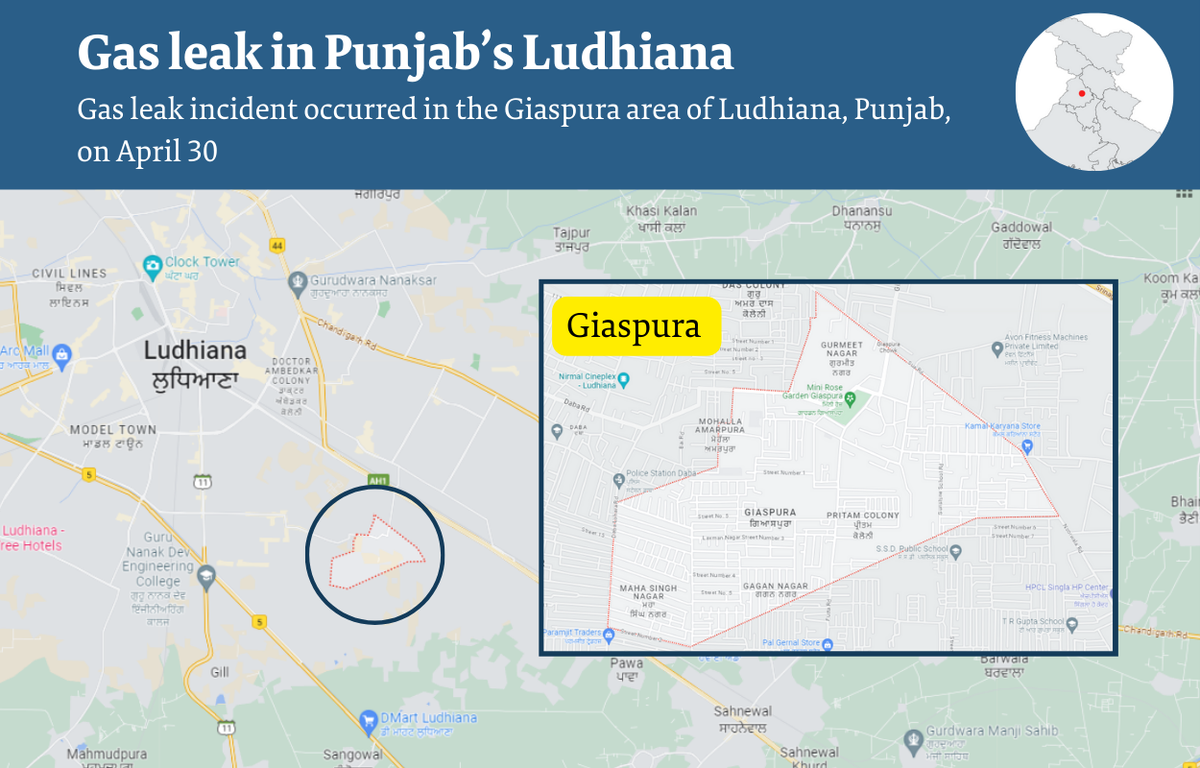 At least 11 dead after gas leak in Punjab’s Ludhiana The Hindu