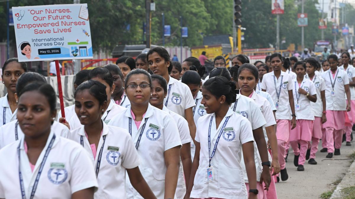 ‘World Nurses Day’ celebrated at Thoothukudi Medical College Hospital
