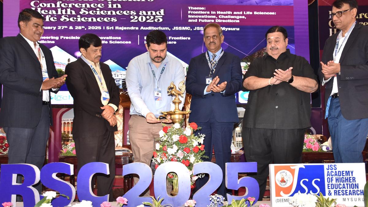Research scholars’ conference 2025 inaugurated at JSS AHER in Mysuru