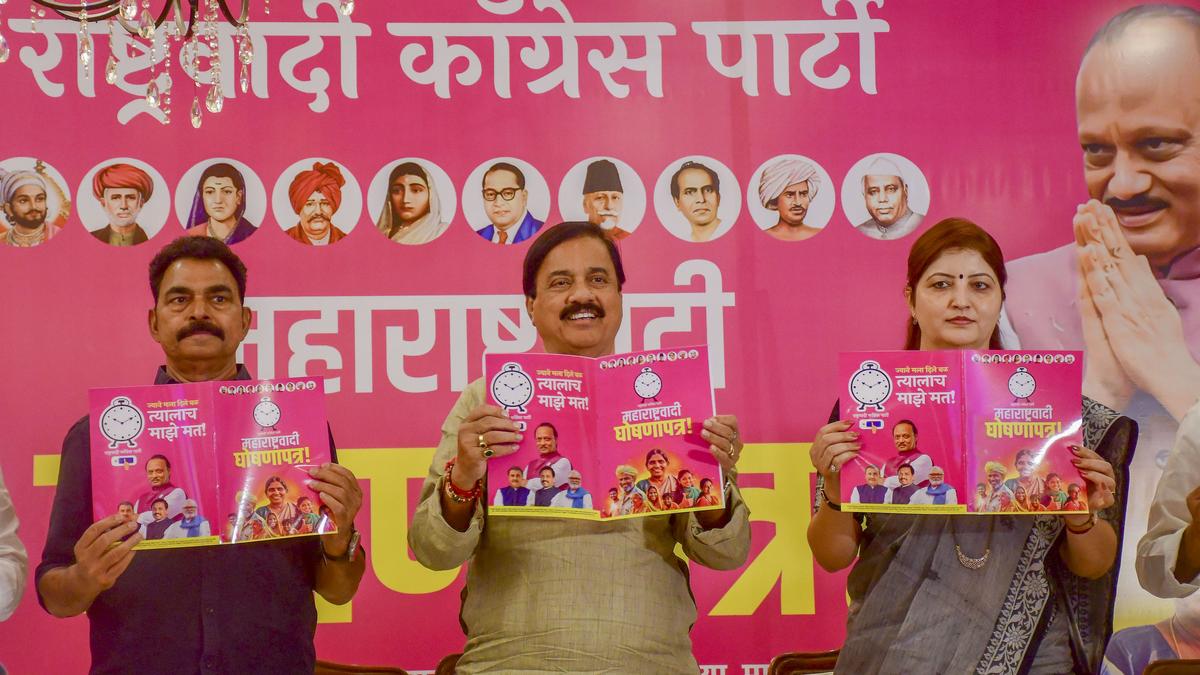 Maharashtra Assembly elections 2024: Ajit Pawar’s NCP releases poll manifesto, promises to raise Ladki Bahin scheme amount