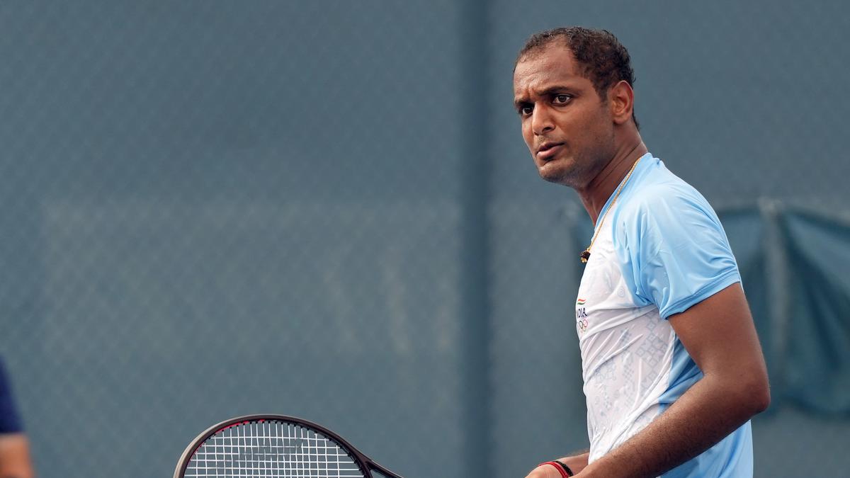 Ramkumar-Saketh pair ensures medal in men’s doubles, singles players disappoint