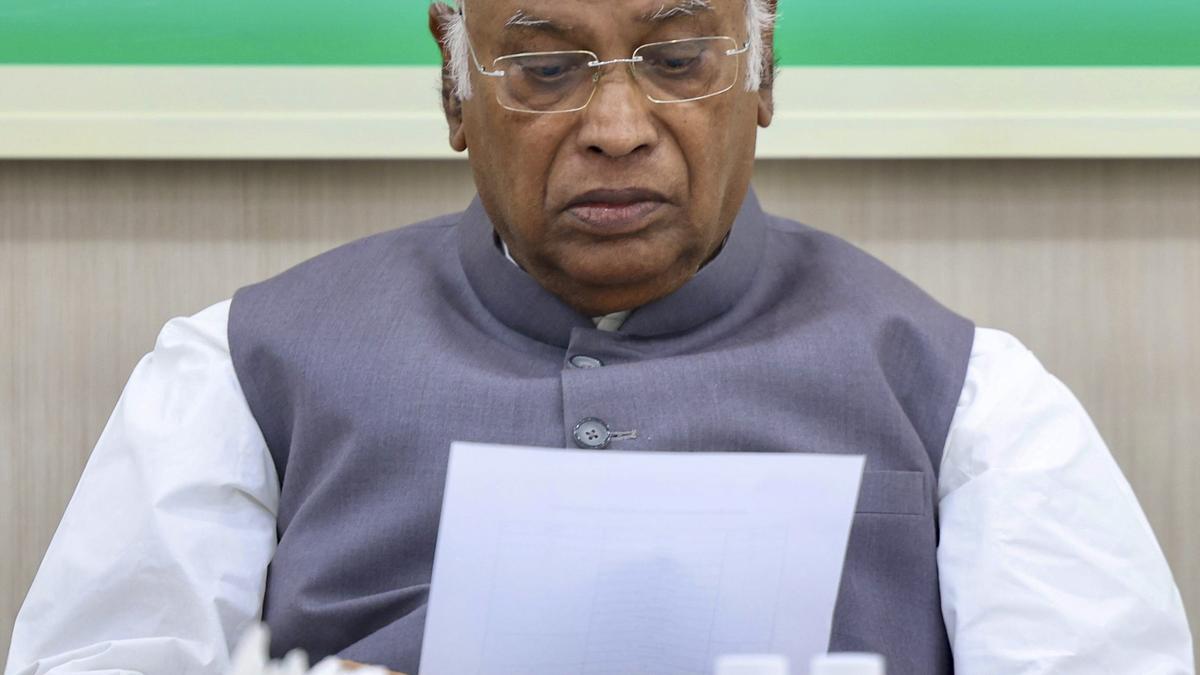 Those snatching central university teachers' right of reservation lecturing others: Kharge