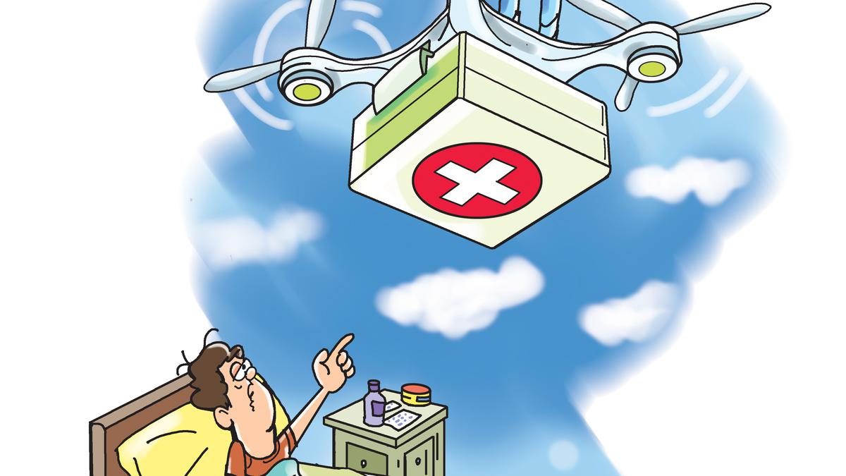 Des drones pour combler le fossé en matière de soins de santé au Chhattisgarh