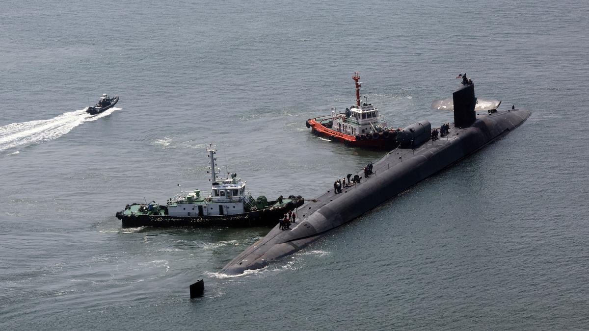 U.S. nuclear-powered submarine arrives in South Korea, a day after North Korea resumes missile tests