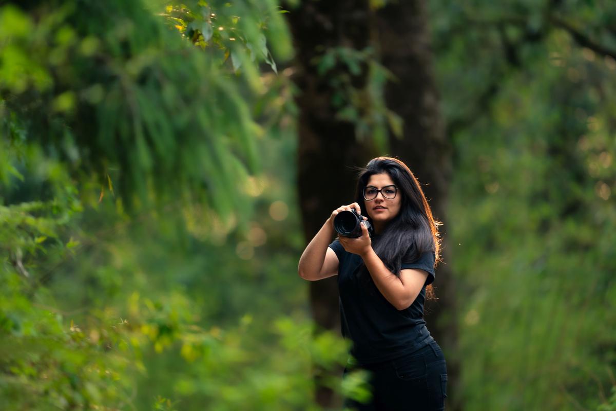 Lawyer and wildlife photographer Aarzoo Khanna. Lawyer and wildlife photographer Aarzoo Khanna.