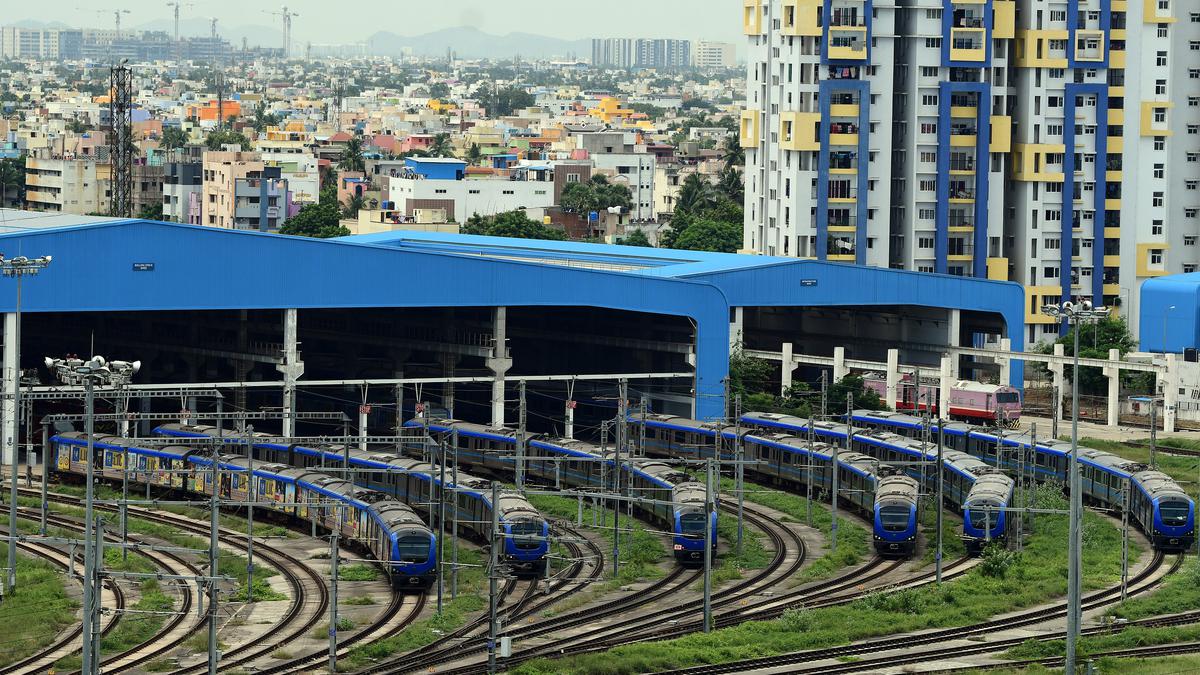 Chennai Metro Rail Limited plans to run coupled three-coach trains on phase II stretches depending on demand
