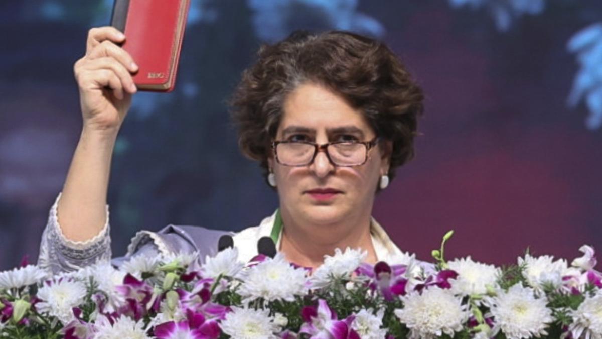 BJP is against Constitution as it wants an unequal society, claims Priyanka Gandhi