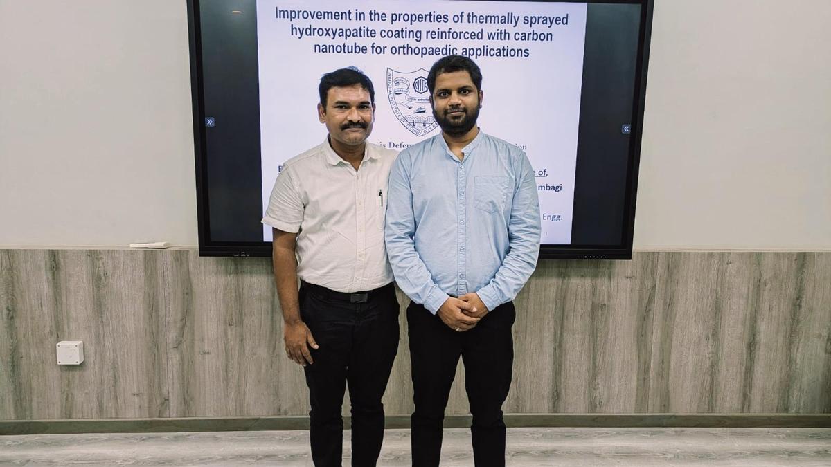 NIT-K team develops bioactive, anti-microbial coating technology for orthopaedic implants