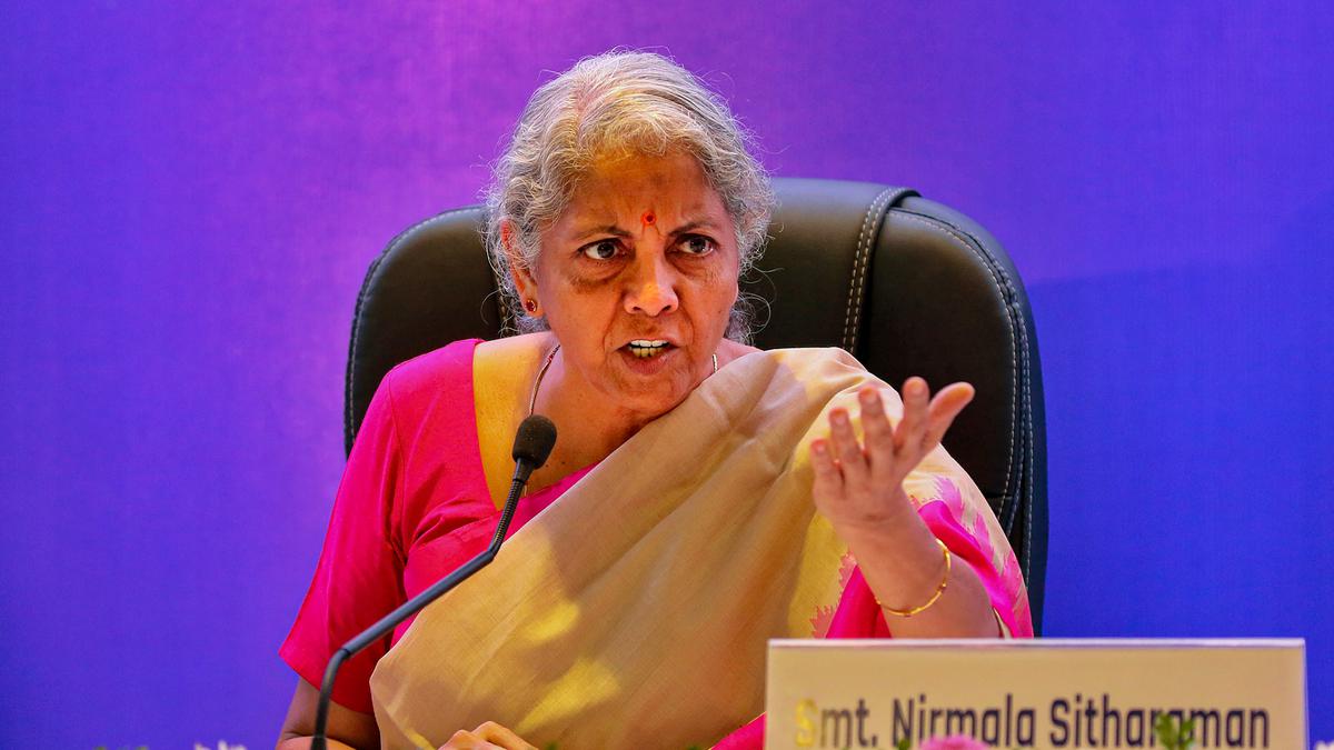 Congress speaking on corruption, vindictiveness a shame: Sitharaman