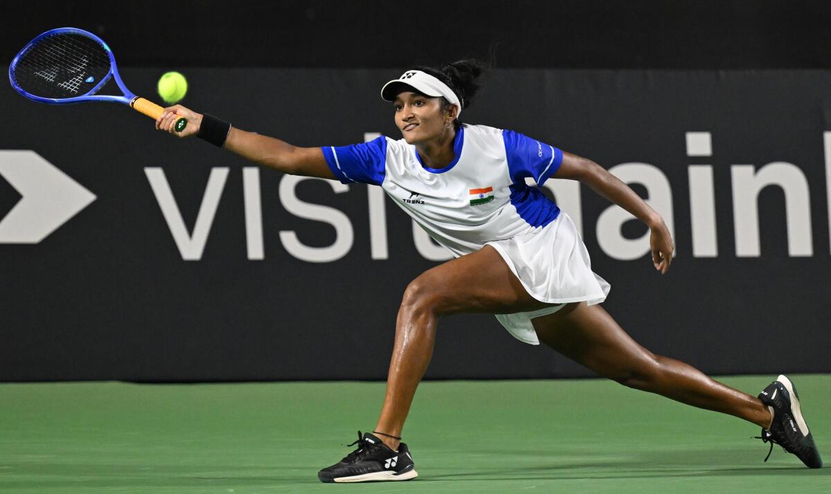 Striving for more: India No. 1 Sahaja Yamalapalli believes the women’s game has ‘come a long way’ in the country. ‘We definitely need more support, more tournaments, and a better system,’ she says.