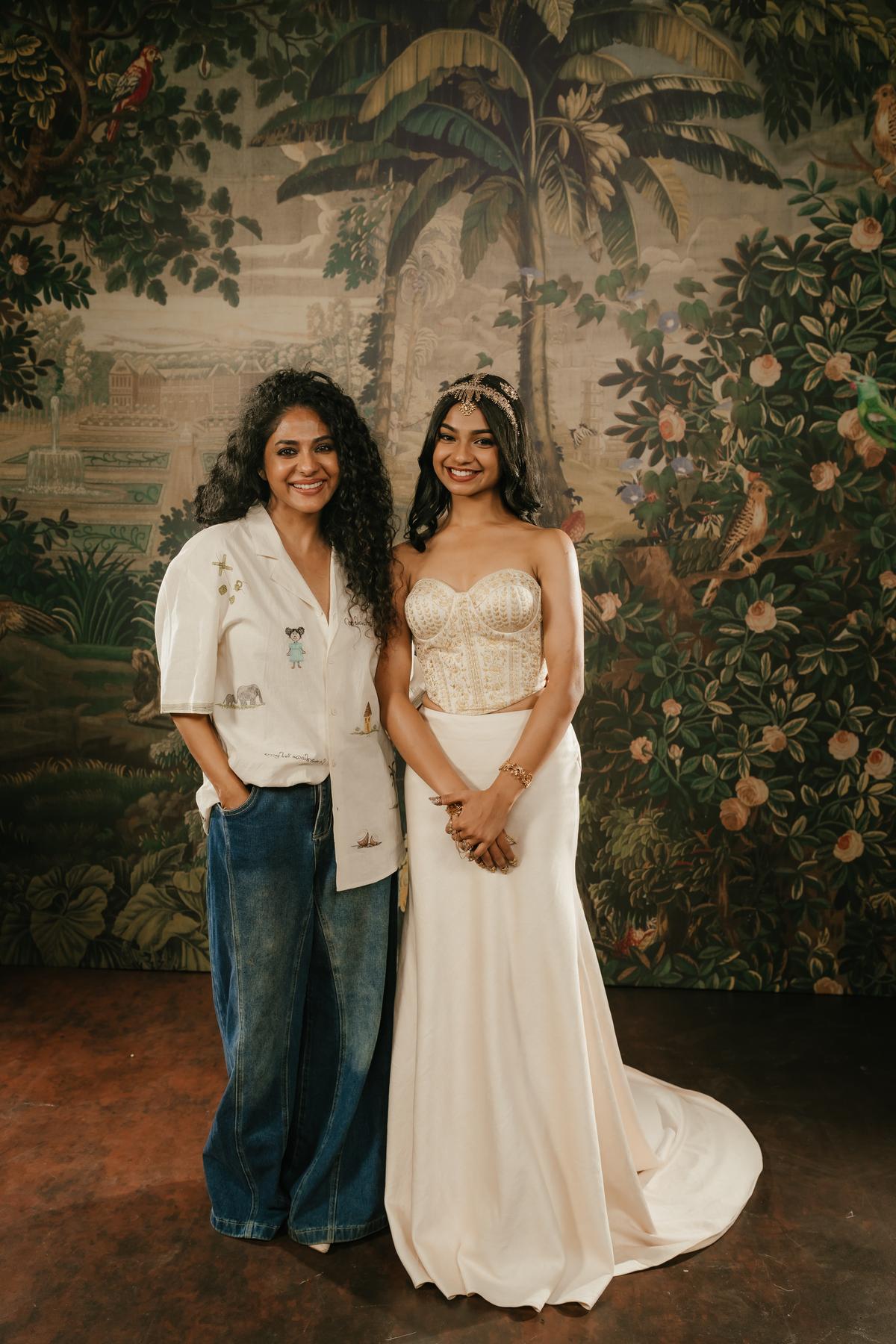 Poornima indrajith with ananya shanbhag