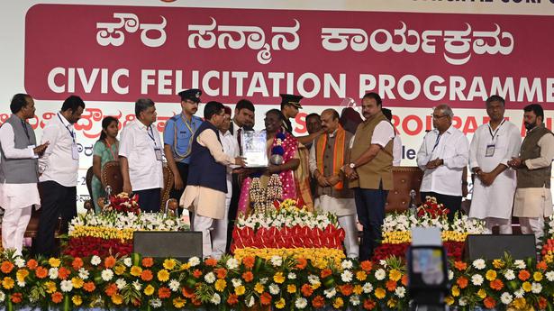 You have honoured all daughters of India: President tells Hubballi Dharwad