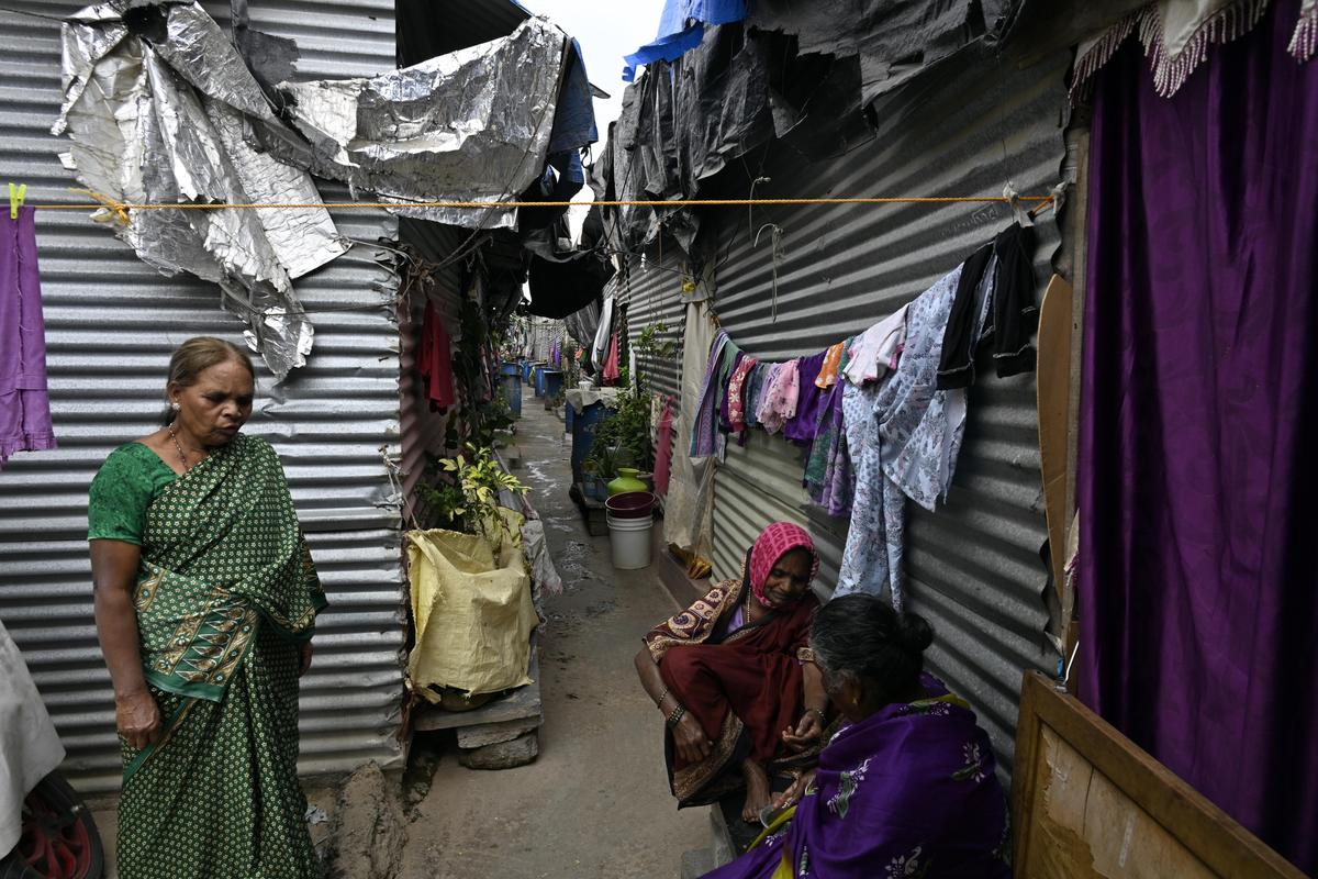 
Despite repeated promises of ‘housing for all’ and affordable housing policies, the State has consistently failed to ensure dignified housing for the urban poor. The area around the slum board at Laggere in Bengaluru.