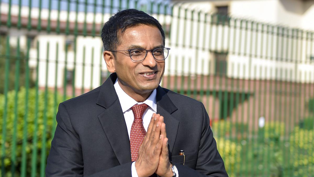 Justice D.Y. Chandrachud appointed the 50th Chief Justice of India