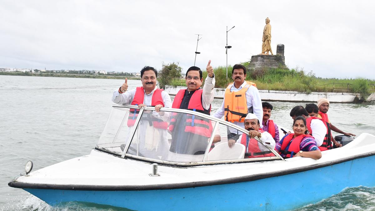 Water and adventure sports facility inaugurated in Hubballi - The Hindu