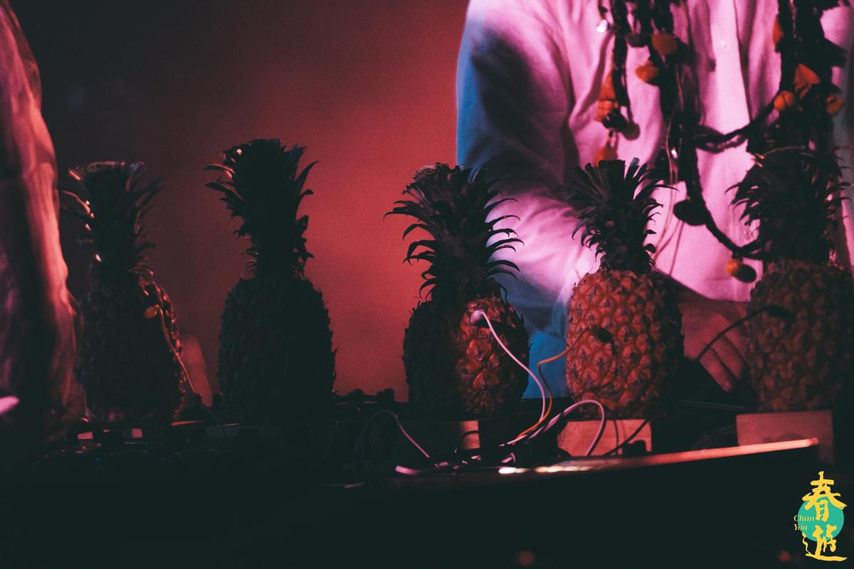 Indonesian band Bottlesmoker in action Indonesian band Bottlesmoker in action