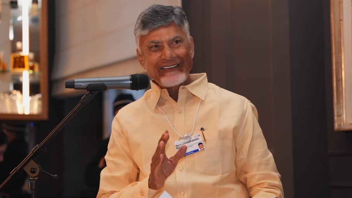 World Economic Forum 2025: Andhra CM Chandrababu Naidu highlights India’s green industrialization, leadership vision