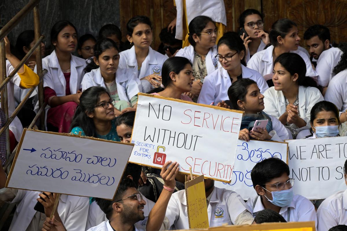 Resident doctors begin indefinite strike across Telangana