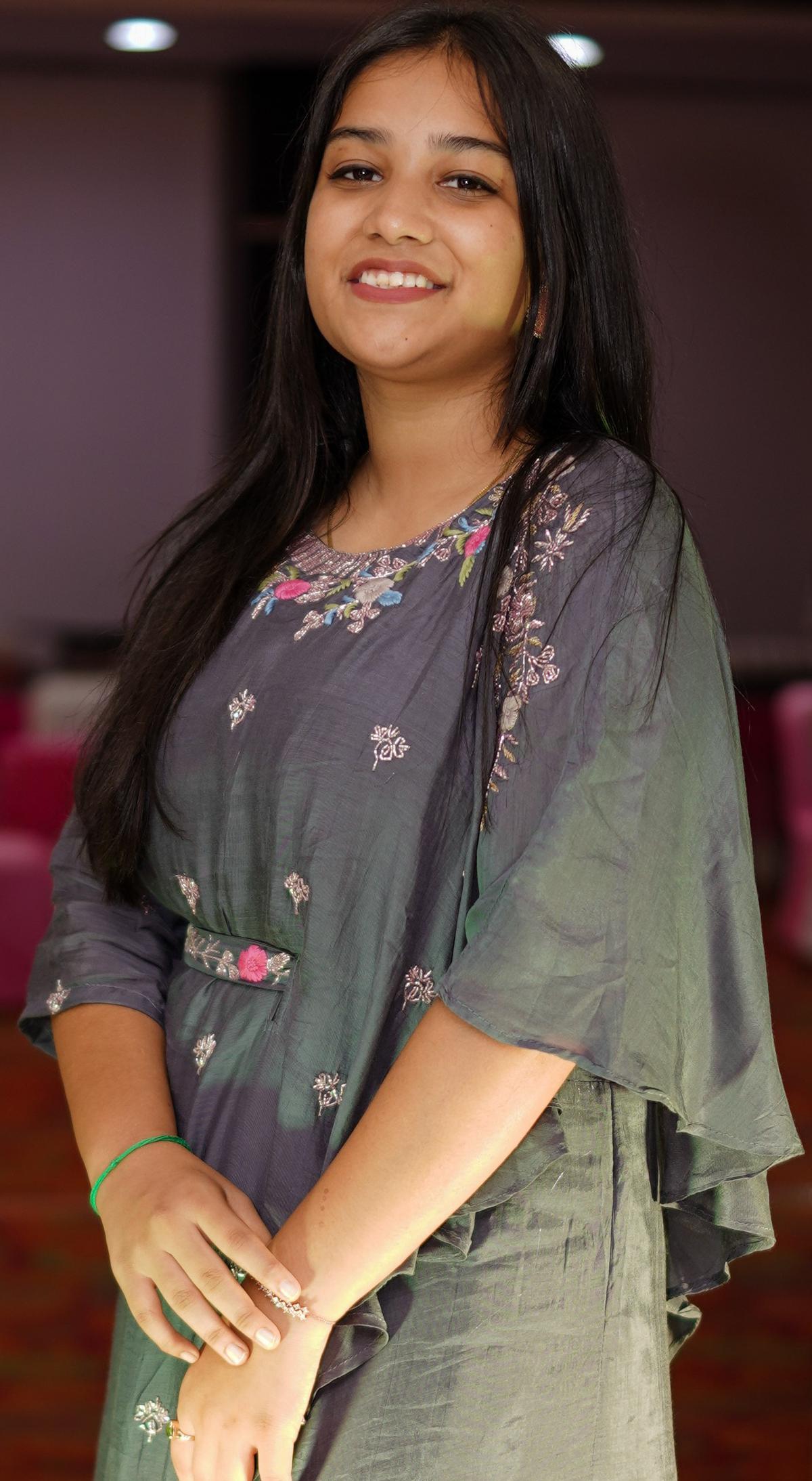 Poorvi Gandhi, 21, IIPS, Indore, MP