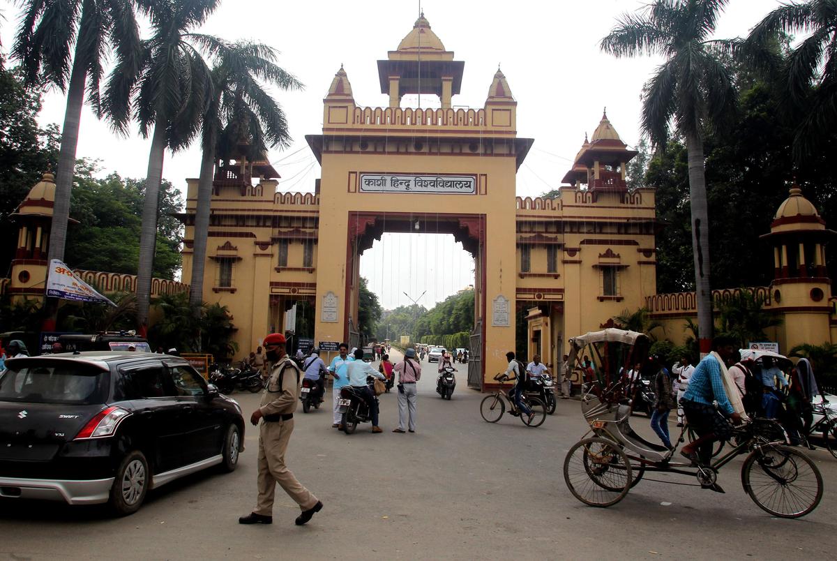Watch: BHU students clash with security staff after alleged accident on campus