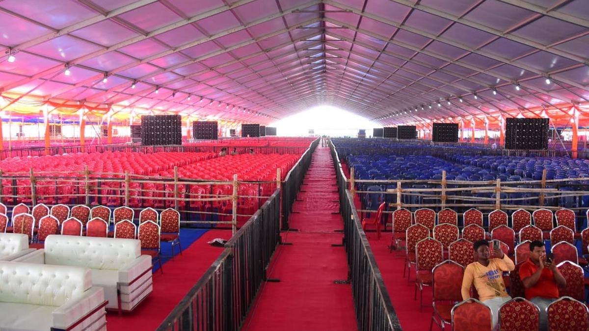 Stage set for PM Modi’s programme in Malkhed today