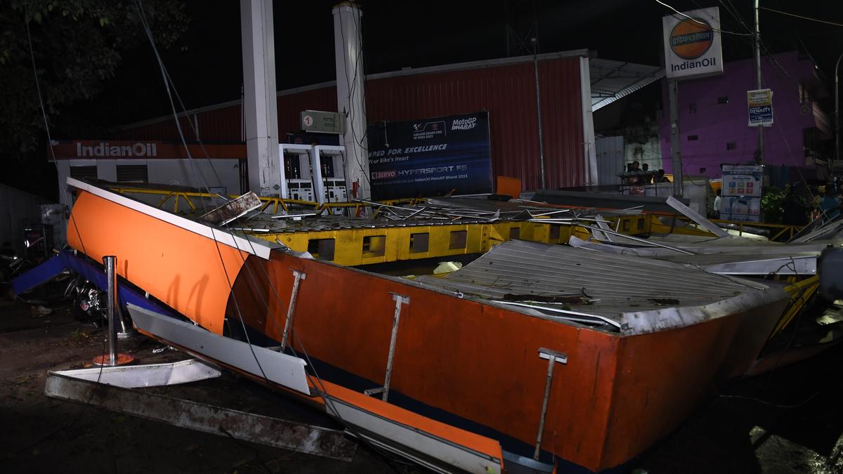 Petrol bunk canopies being inspected after accident in Saidapet outlet last month