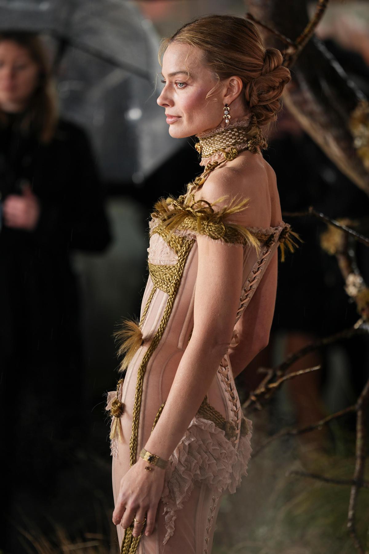 Margot Robbie alla première a Londra 