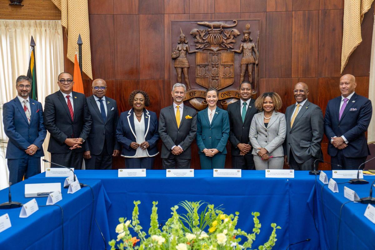 thehindu.com - Pti - Jaishankar holds talks with Jamaican counterpart, calls for stronger economic ties