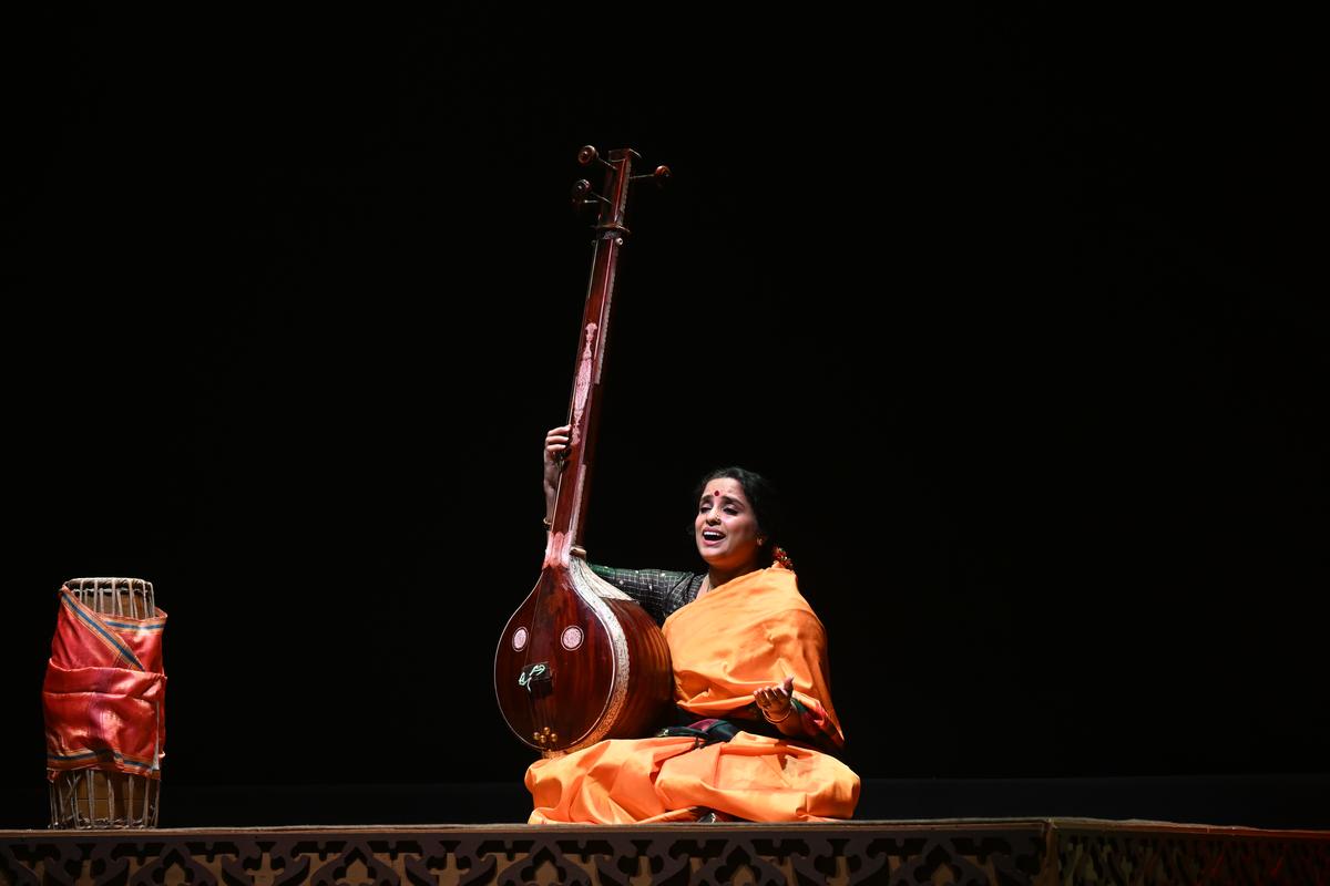 From the play ‘Kaatrinile Varum Geetham’, which was based on VSV Ramanan’s book of the same name. 