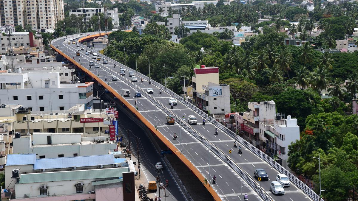 Two flyovers thrown open for vehicle movement in Coimbatore