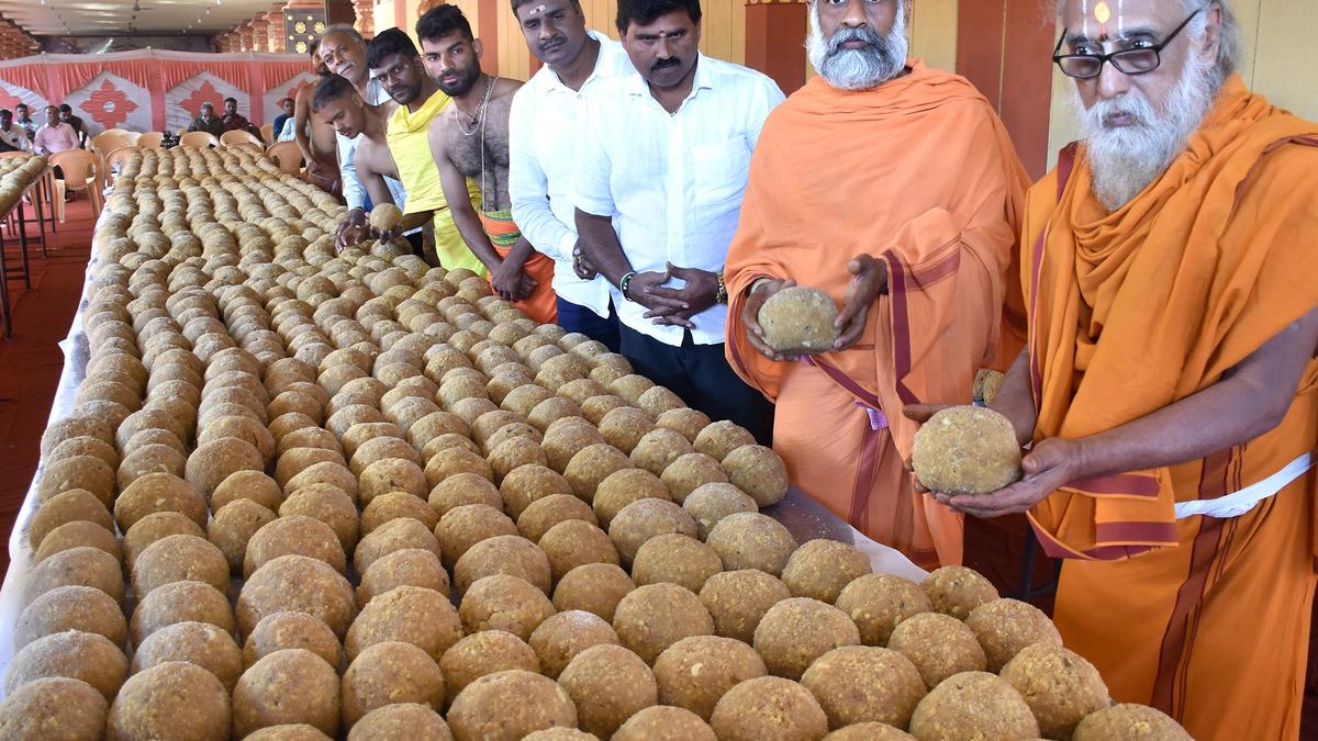 Temple to distribute two lakh laddus to mark New Year