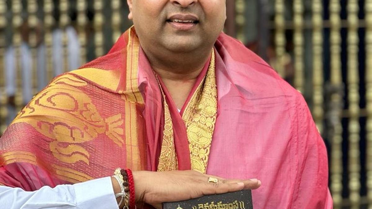 NRI author offers to donate sale proceeds of his book to Tirumala Tirupati Devasthanams