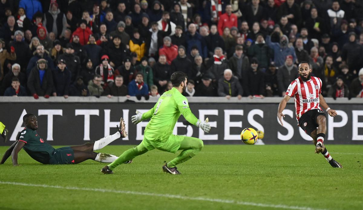 Premier League Brentford 3-1 Liverpool