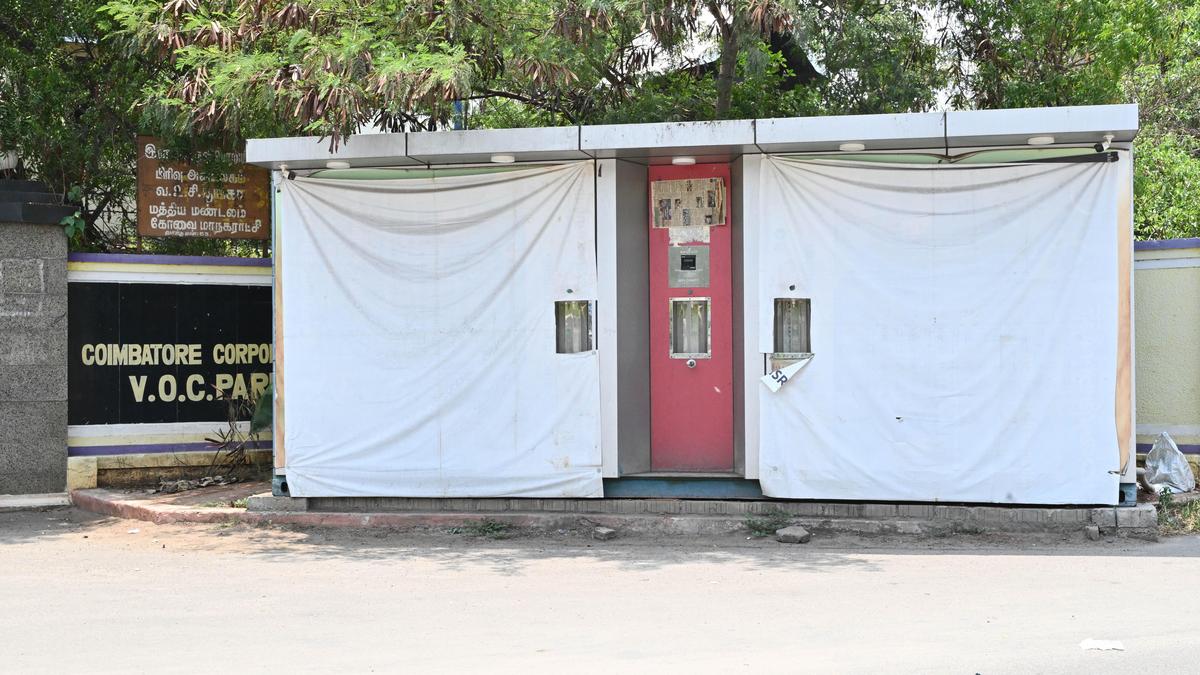 Water ATMs installed using MLA funds lie unused in Coimbatore