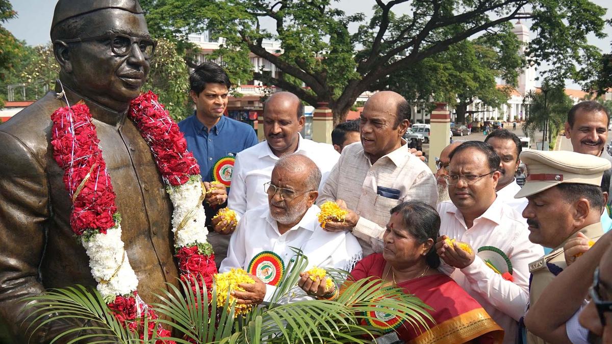 Mysuru: Tributes paid to Babu Jagjivan Ram on his 119th birth anniversary