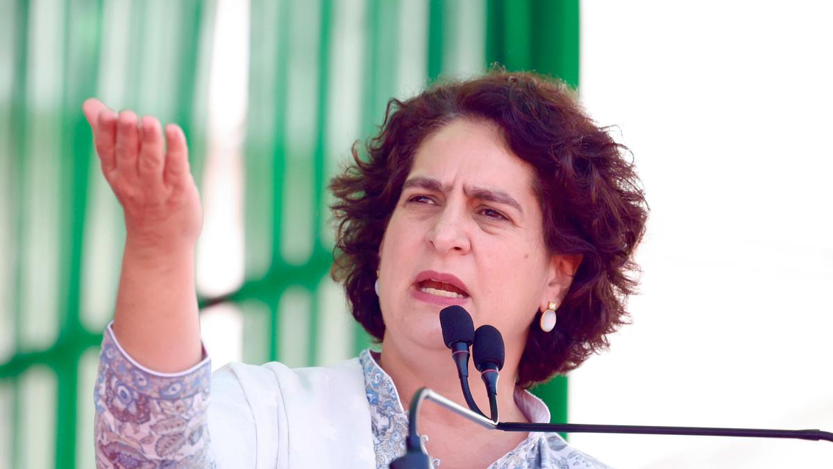 Country’s assets are being given to big corporates: Priyanka Gandhi Vadra
