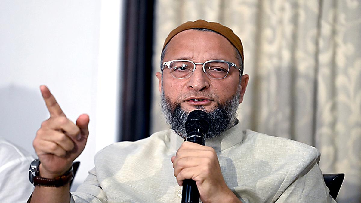 BJP is in power in Gujarat due to incapability of Congress: AIMIM president Asaduddin Owaisi - The Hindu