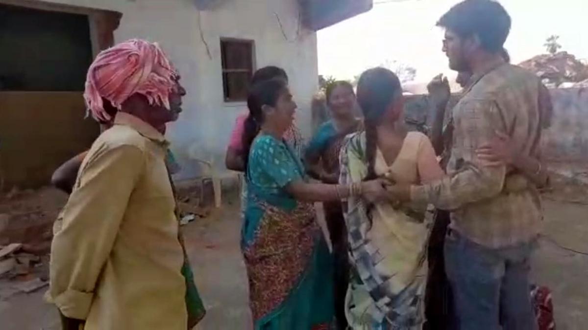 Leaving the home village with a heavy heart