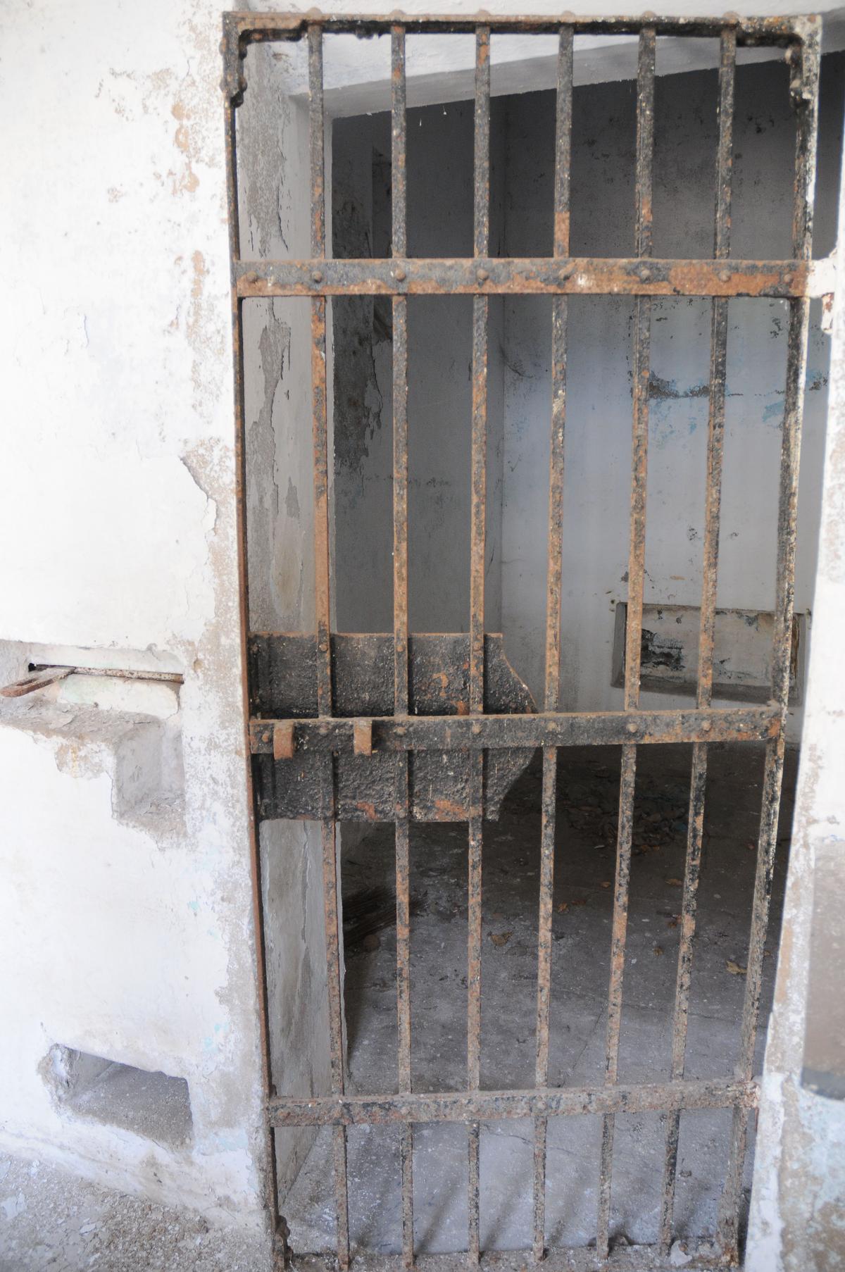 The cell at the erstwhile Madras Central Prison, where Chief Minister M.K. Stalin was detained under the Maintenance of Internal Security Act during Emergency. The cell at the erstwhile Madras Central Prison, where Chief Minister M.K. Stalin was detained under the Maintenance of Internal Security Act during Emergency.