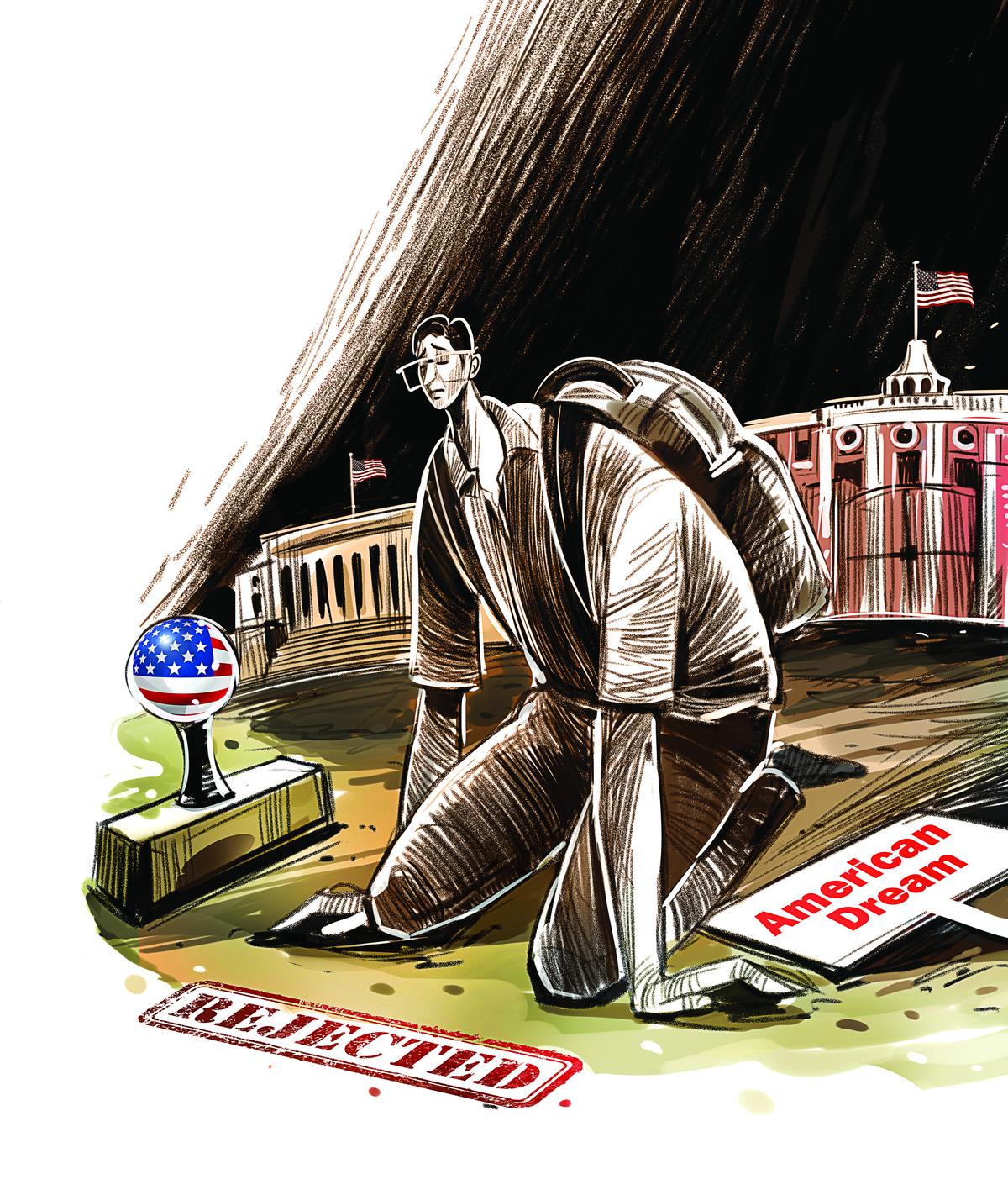 Many Indian students have been targeted as a part of the Trump administration’s actions against universities and immigrants. Many Indian students have been targeted as a part of the Trump administration’s actions against universities and immigrants.