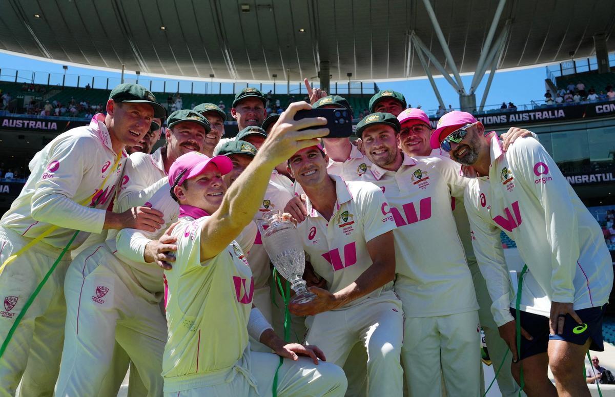 Australia retained the urn in style.