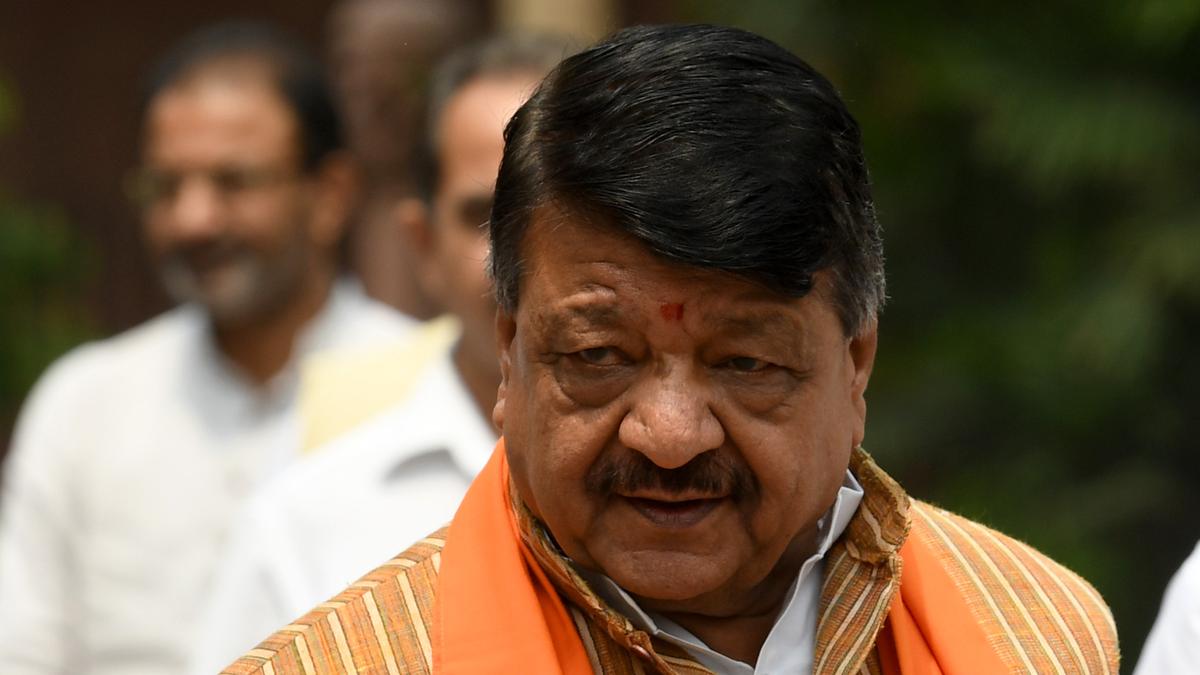 Man booked in M.P. over video projecting BJP leader Vijayvargiya as ...