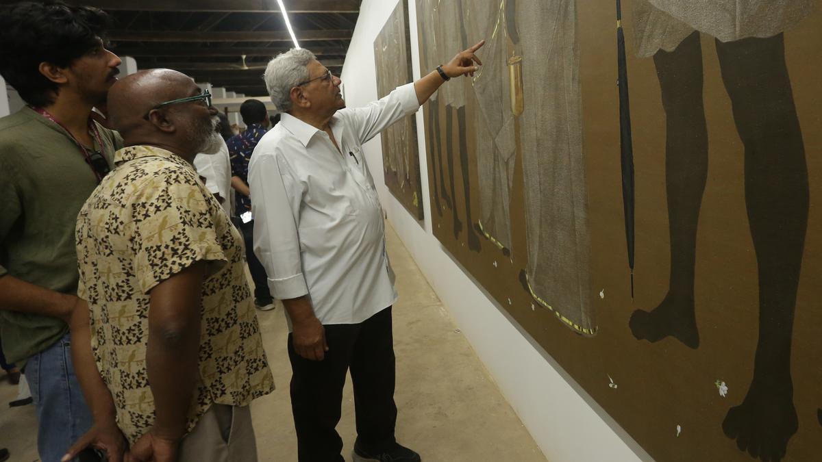 Kochi-Muziris Biennale reflects voice of marginalised: Sitaram Yechury