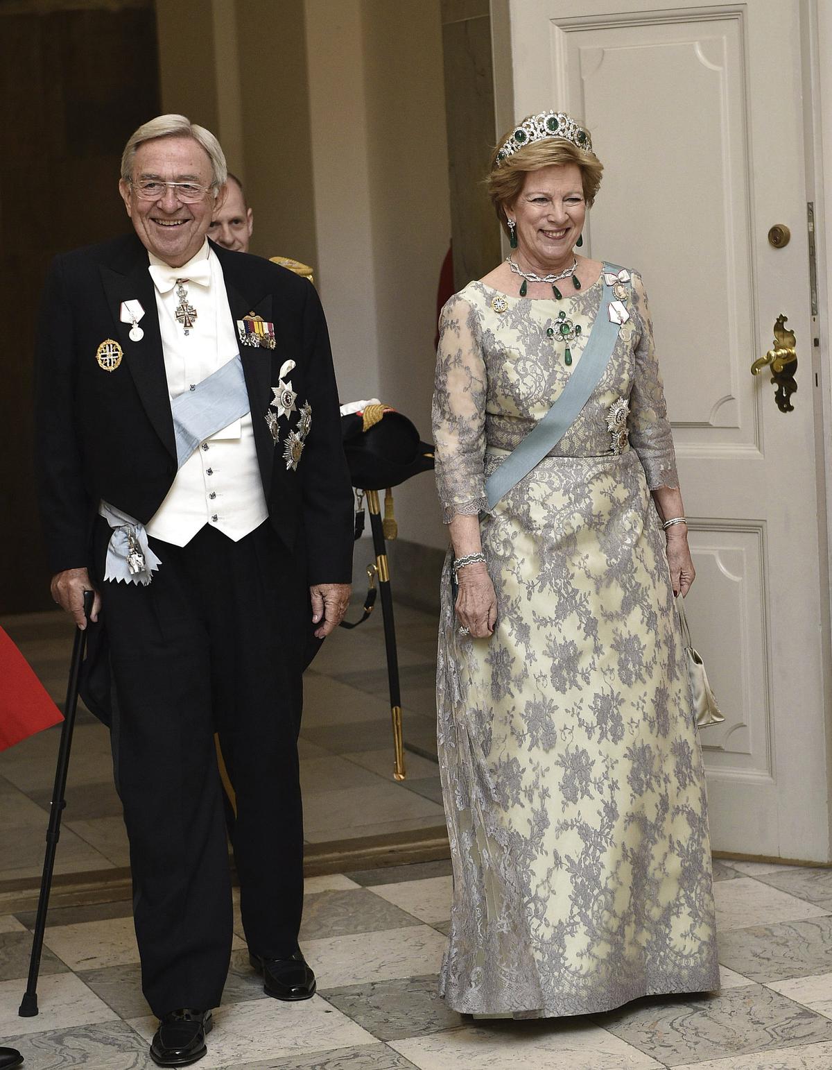 Former King Constantine II and Queen Anne-Marie. File.