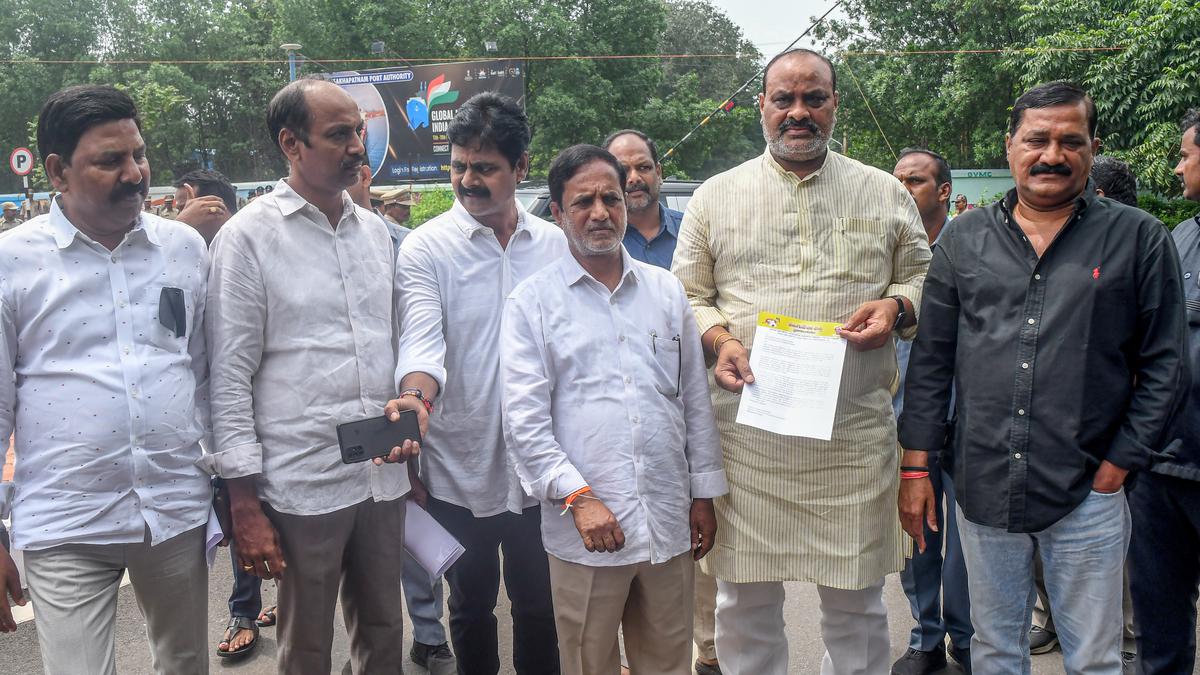 TDP leaders call on Governor, submit memorandum condemning ‘illegal and arbitrary arrest’ of Naidu