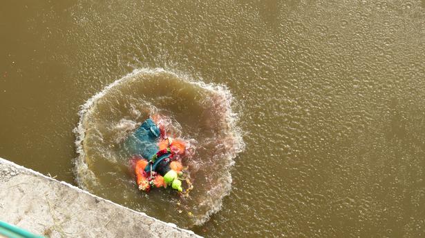 Vinayaka idols immersed in river Cauvery amid tight security