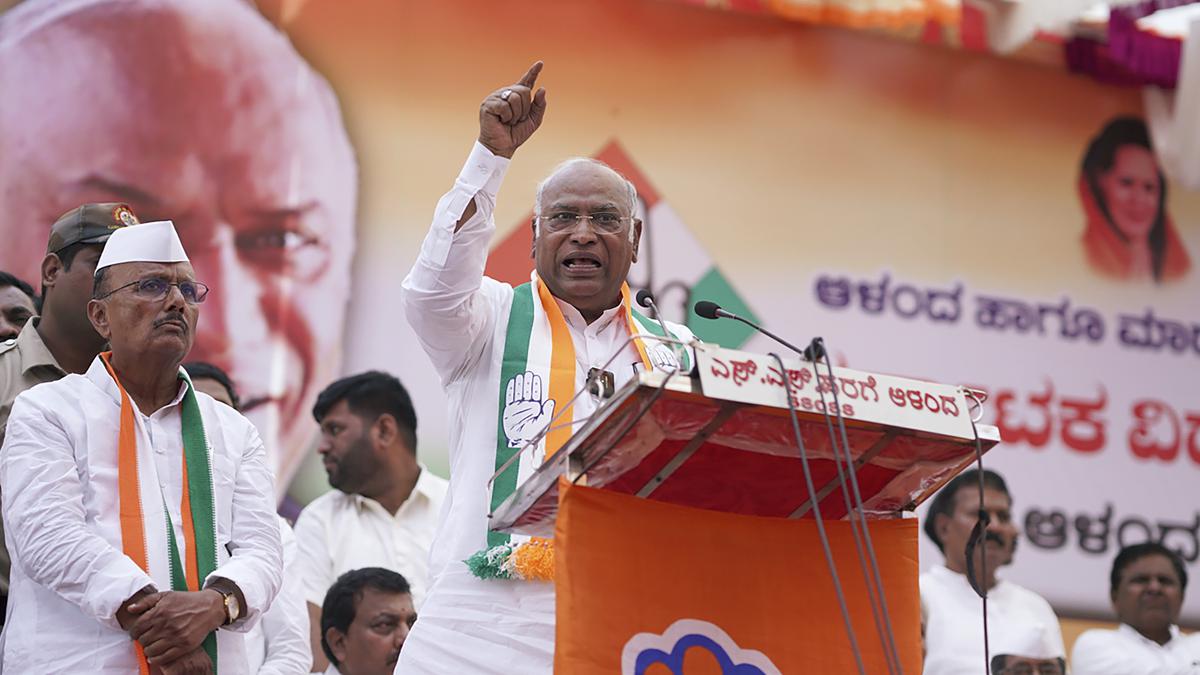 Congress alleges plot to kill Mallikarjun Kharge, family by BJP ...