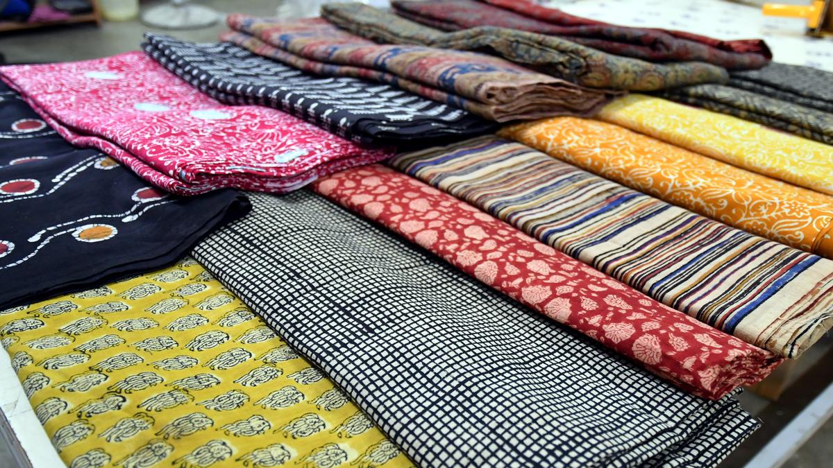 Printing a trendy story on Khadi fabrics The Hindu