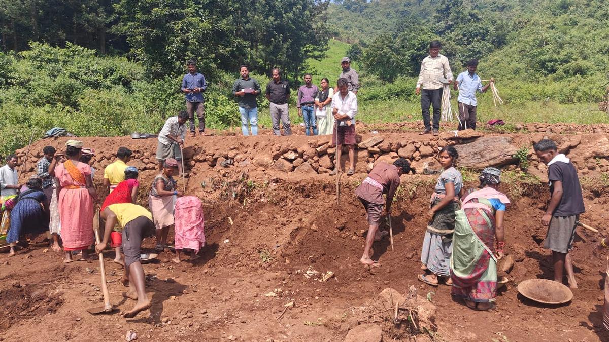 Alluri Sitharama Raju district tribals excel in Andhra Pradesh’s natural water conservation efforts under MGNREGS