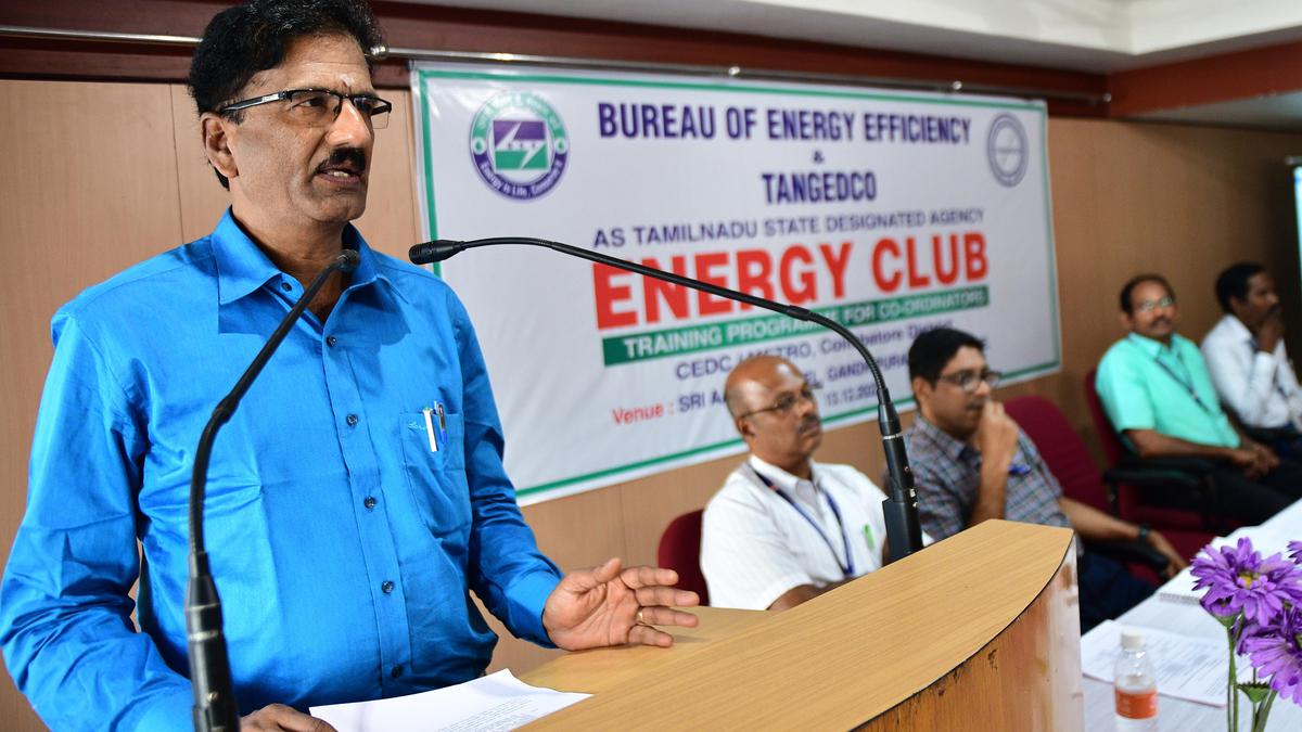 Tangedco trains teachers on energy conservation in Coimbatore